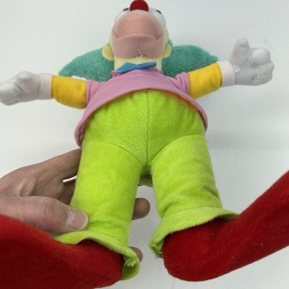 The Simpsons Krusty The Clown Plush Stuffed Toy 12" Universal Studios - Picture 7 of 9